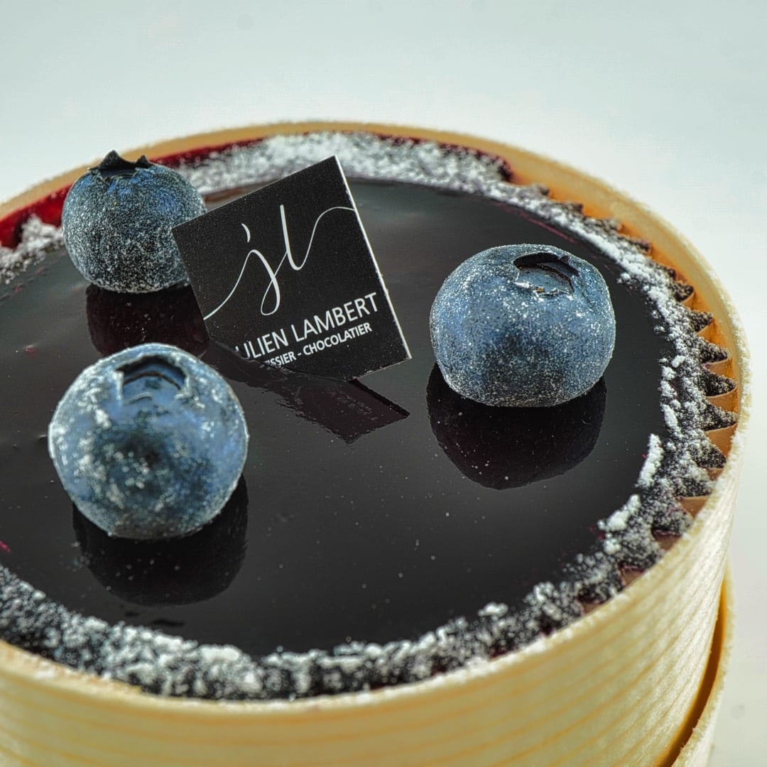 Cheesecake à la myrtille