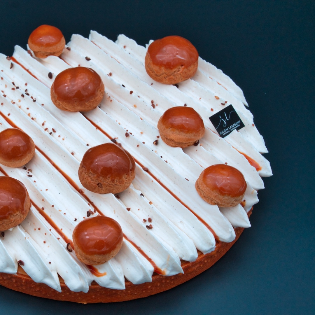 Saint-Honoré aux choux caramélisés